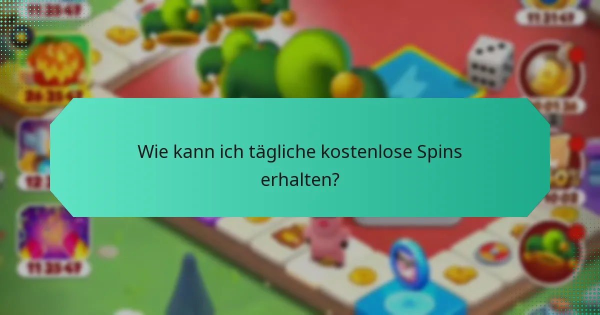 Wie kann ich tägliche kostenlose Spins erhalten?